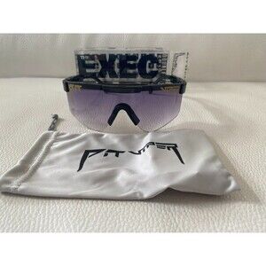 PIT VIPER The Exec Fade Double-Wide Sunglasses Original Retail Packaging